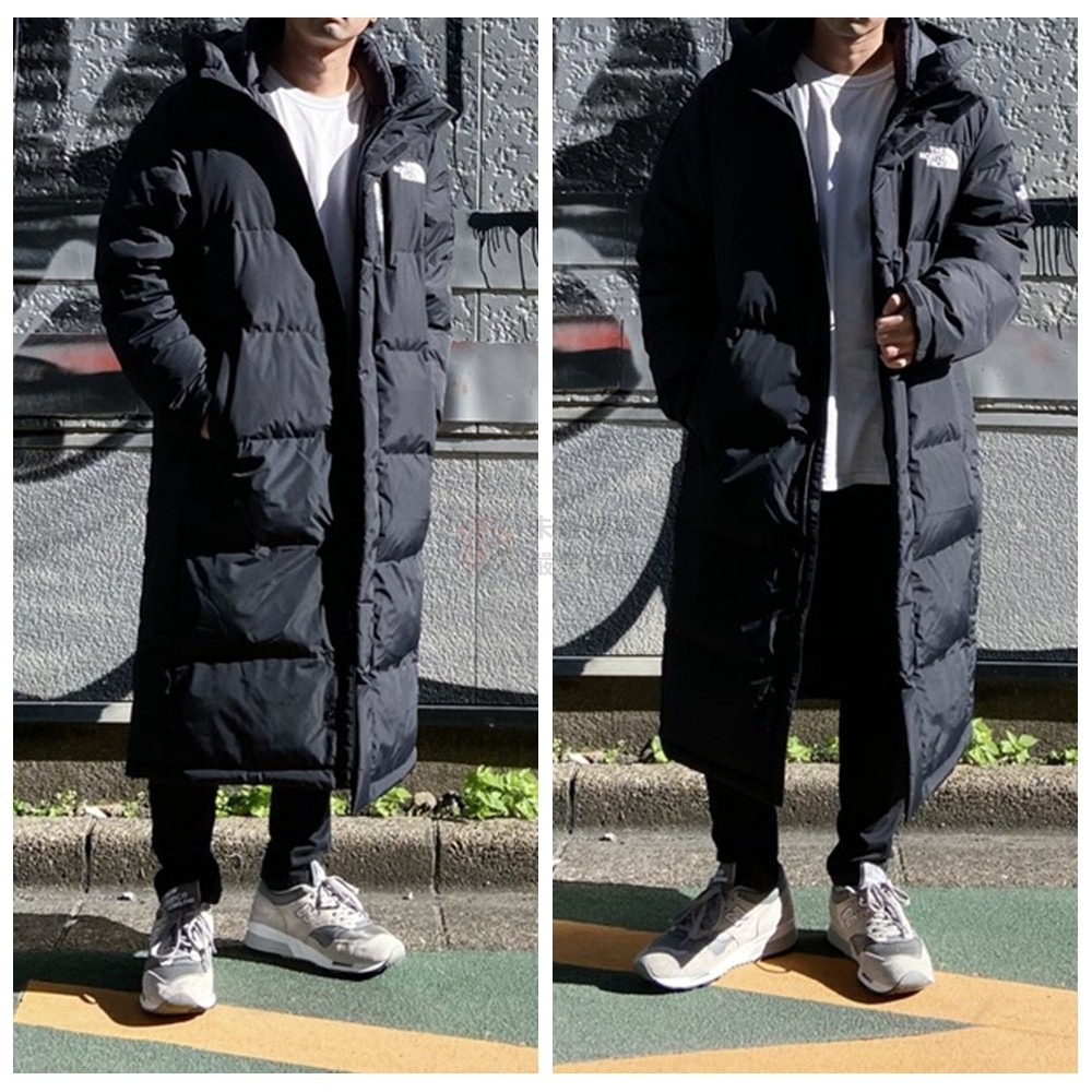 限時限量 韓國代購 The North Face EVERLOFT DOWN COAT 長版羽絨外套 京京國際代購-細節圖6