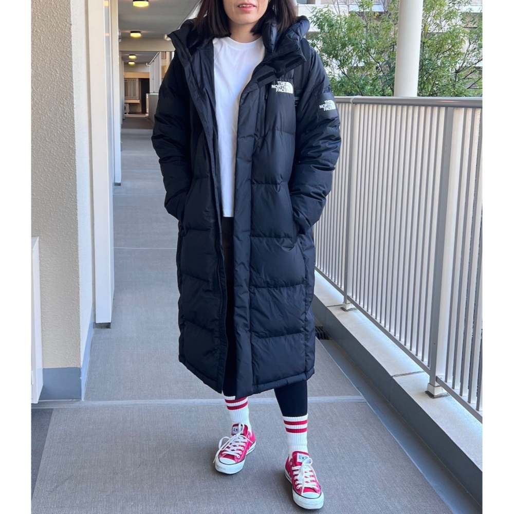 限時限量 韓國代購 The North Face EVERLOFT DOWN COAT 長版羽絨外套 京京國際代購-細節圖8