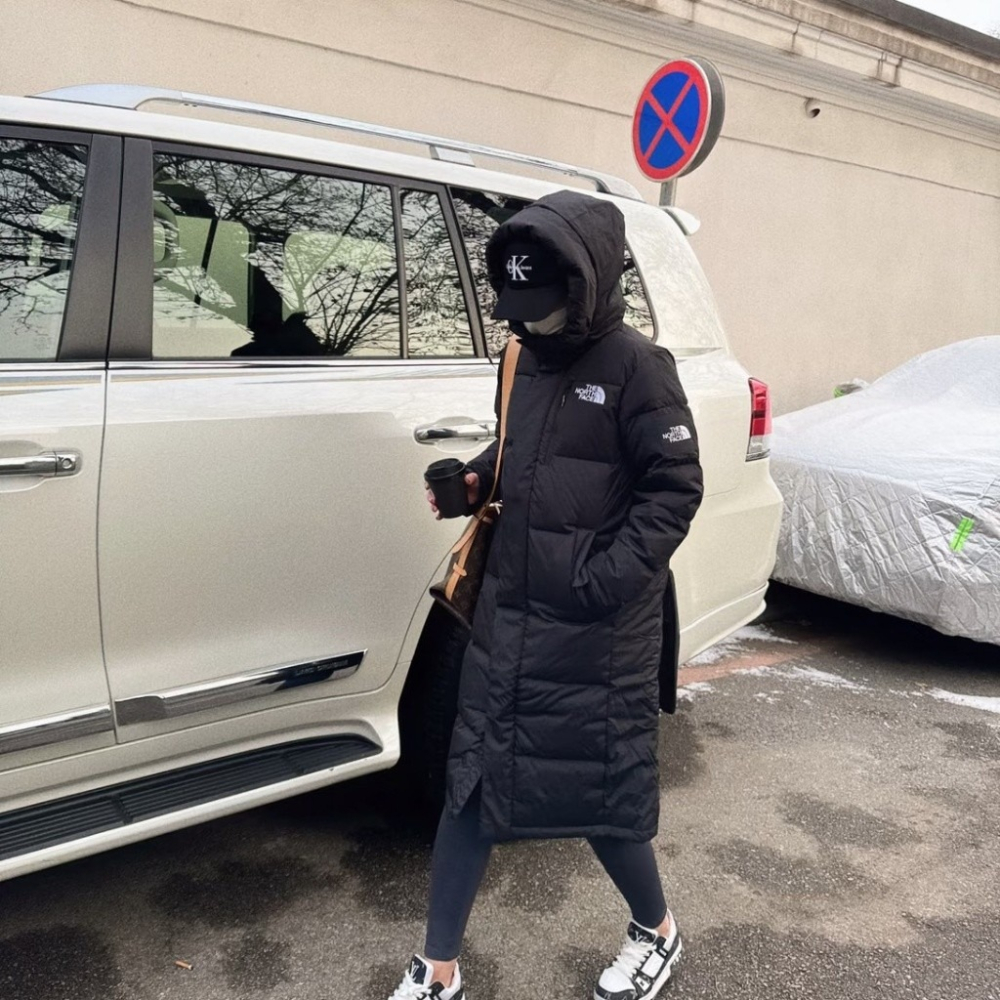 限時限量 韓國代購 The North Face EVERLOFT DOWN COAT 長版羽絨外套 京京國際代購-細節圖10