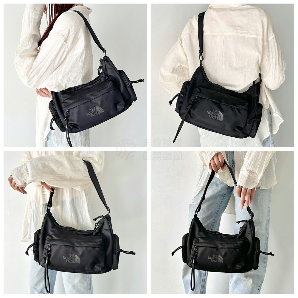 限時限量 韓國代購 The North Face BONNEY HOBO BAG MINI 流浪單肩包-細節圖4