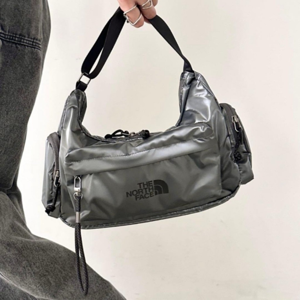 限時限量 韓國代購 The North Face BONNEY HOBO BAG MINI 流浪單肩包-細節圖10