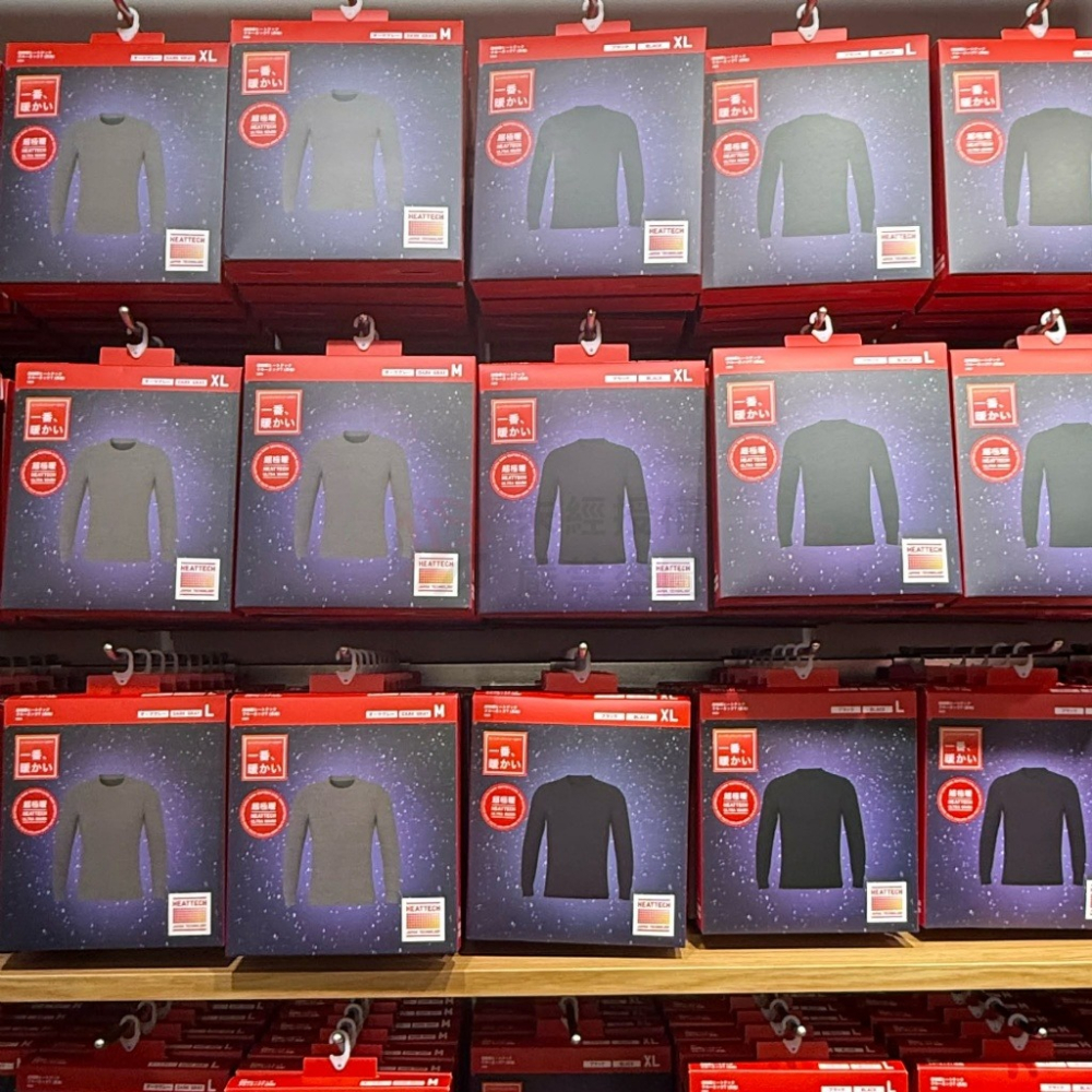 日本 UNIQLO HEATTECH 超極暖圓領發熱保暖上衣（（男款）＃UQ家最最最保暖的發熱衣 京京國際代購-細節圖3