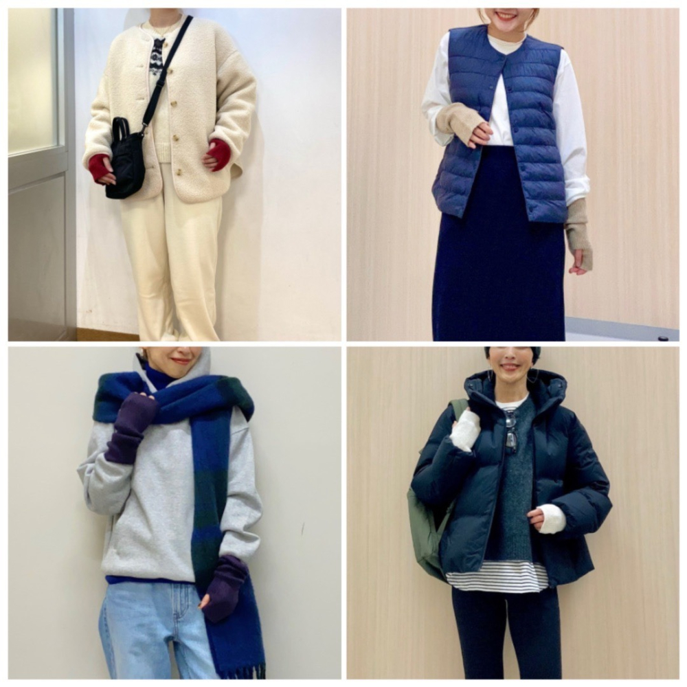 1208採買 日本 UNIQLO 羊毛 針織指洞款暖腕套 ＃日本限定款 ＃台灣無販售 京京國際代購-細節圖4