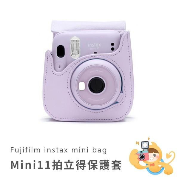 富士 INSTAX MINI11 MINI 11 拍立得 專用復古 相機 皮套 [現貨]-細節圖3