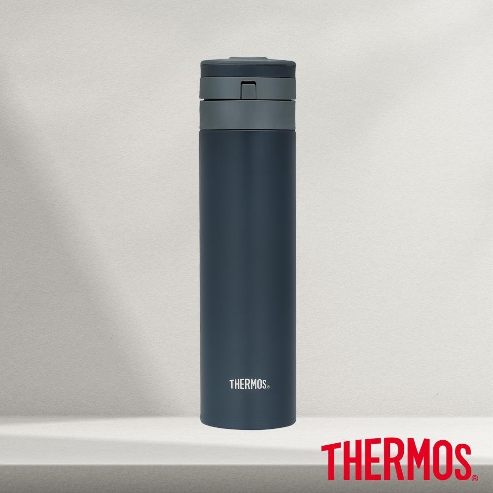 【THERMOS膳魔師】不鏽鋼超輕量自動上鎖真空保溫瓶450ml(JNS-454)-細節圖6