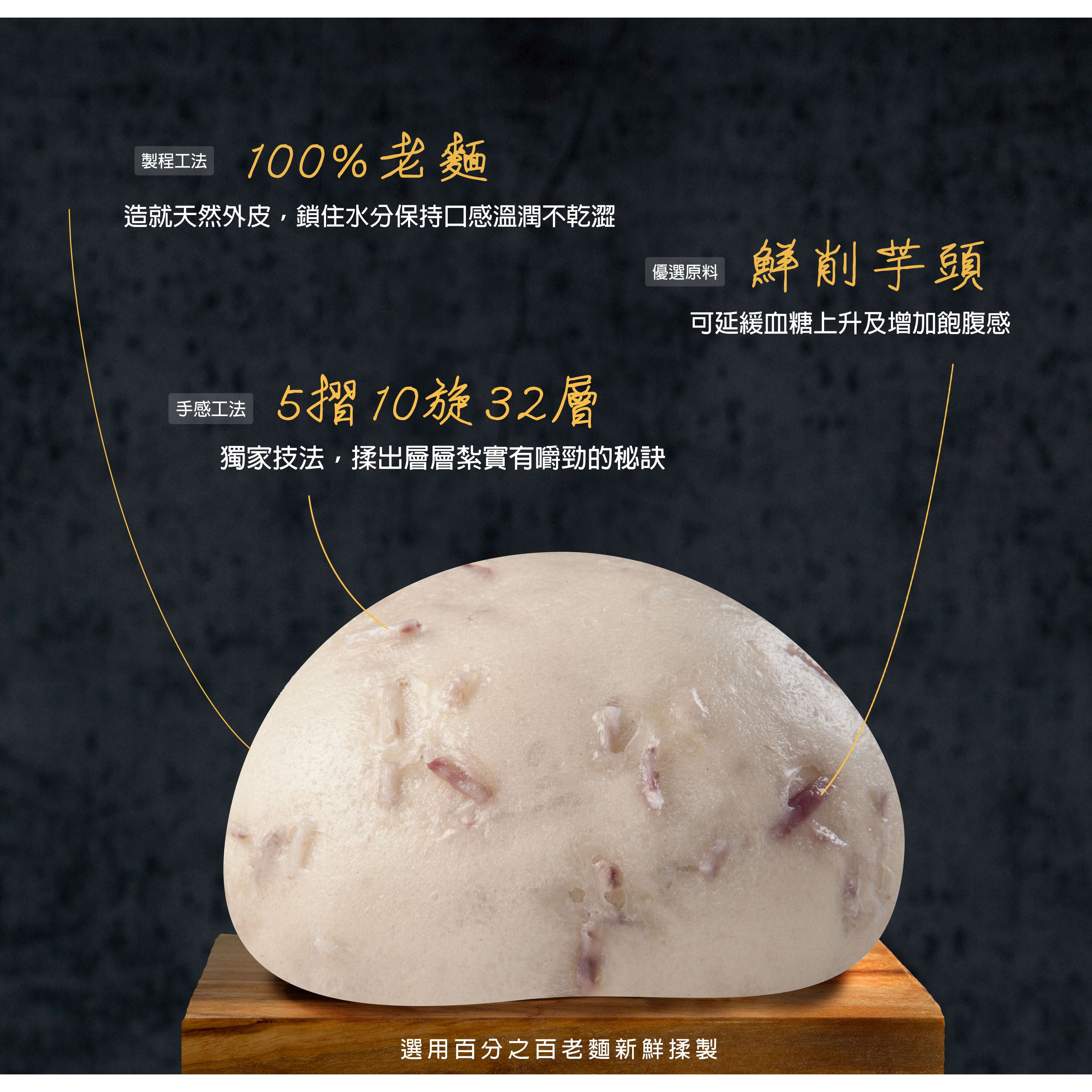 【老川誠】*全素*養生小饅頭（450g）-細節圖2