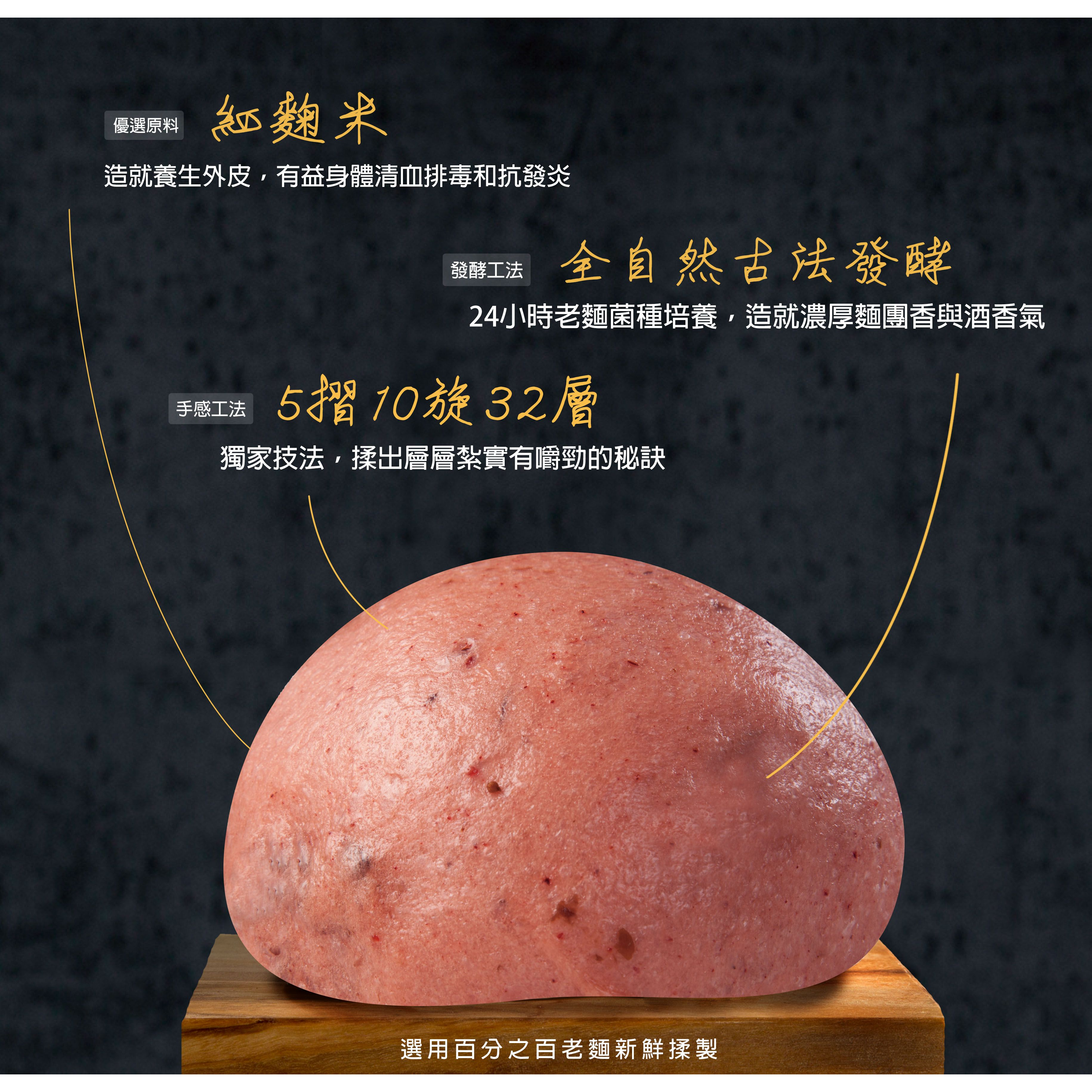 【老川誠】*奶素*綜合小饅頭（450g）-細節圖5