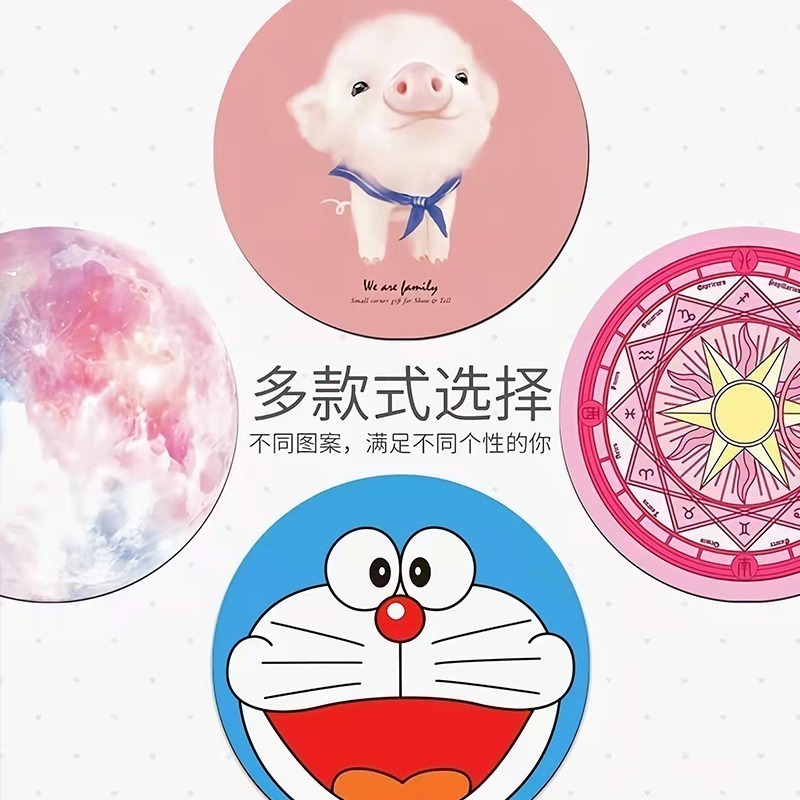 滑鼠墊 電腦滑鼠墊 造型滑鼠墊 鍵盤墊 鼠標墊 鼠墊 迷你鼠墊 圓形鼠墊 辦公桌墊 電腦周邊 桌墊-細節圖2