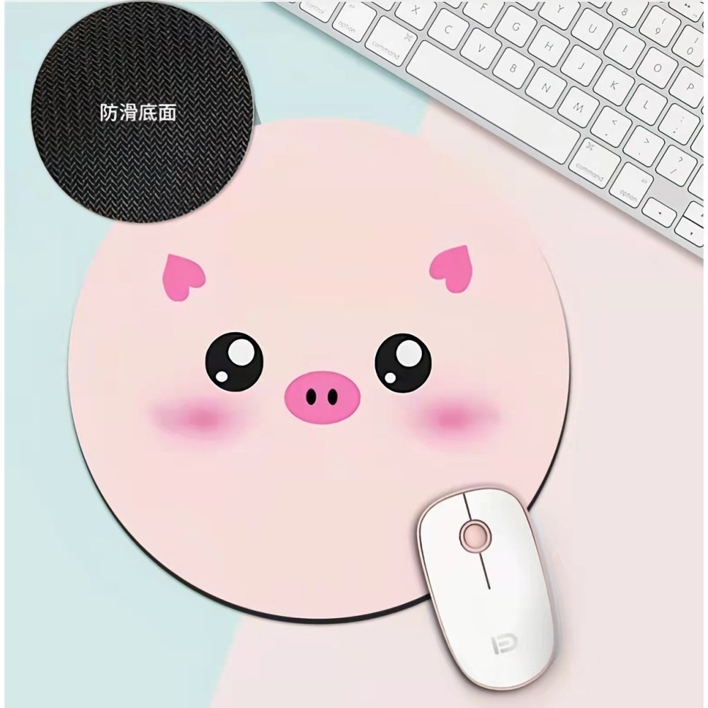 滑鼠墊 電腦滑鼠墊 造型滑鼠墊 鍵盤墊 鼠標墊 鼠墊 迷你鼠墊 圓形鼠墊 辦公桌墊 電腦周邊 桌墊-細節圖5
