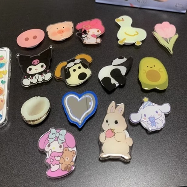 手機支架 卡通支架 支架 手機架 氣墊支架 影片支架 懶人支架 氣囊支架 手機平板 伸縮支架 站立支架-細節圖5