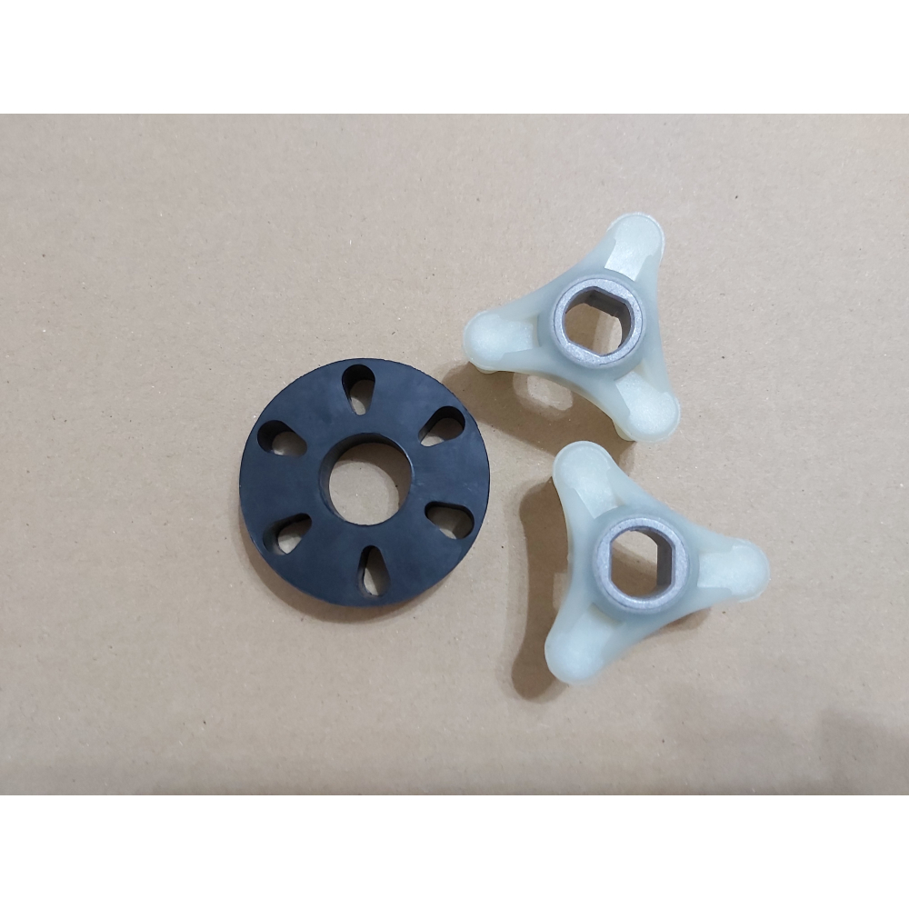 Whirlpool 285753A 惠而浦洗衣機馬達聯結器 連接器 (塑膠座中心有鐵環)-細節圖2