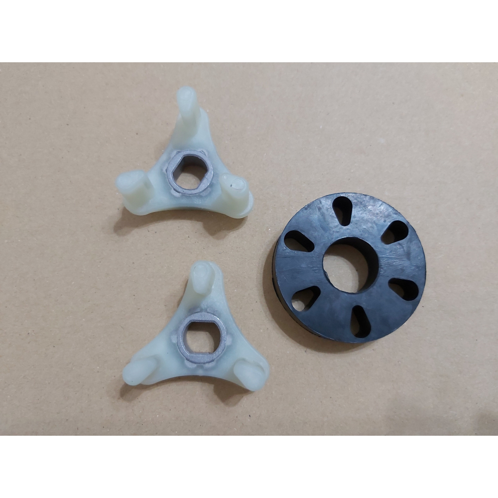 Whirlpool 285753A 惠而浦洗衣機馬達聯結器 連接器 (塑膠座中心有鐵環)-細節圖3