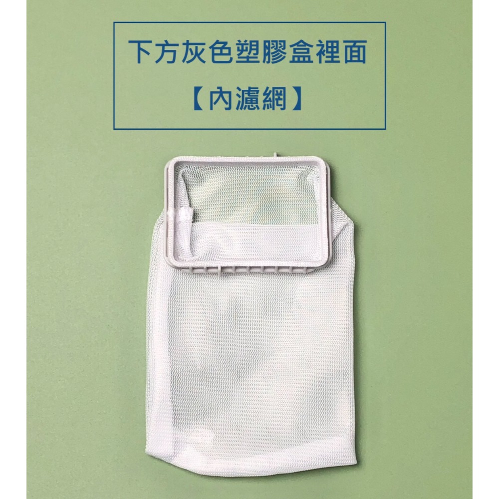 下方灰色濾網盒裡面【內濾網】