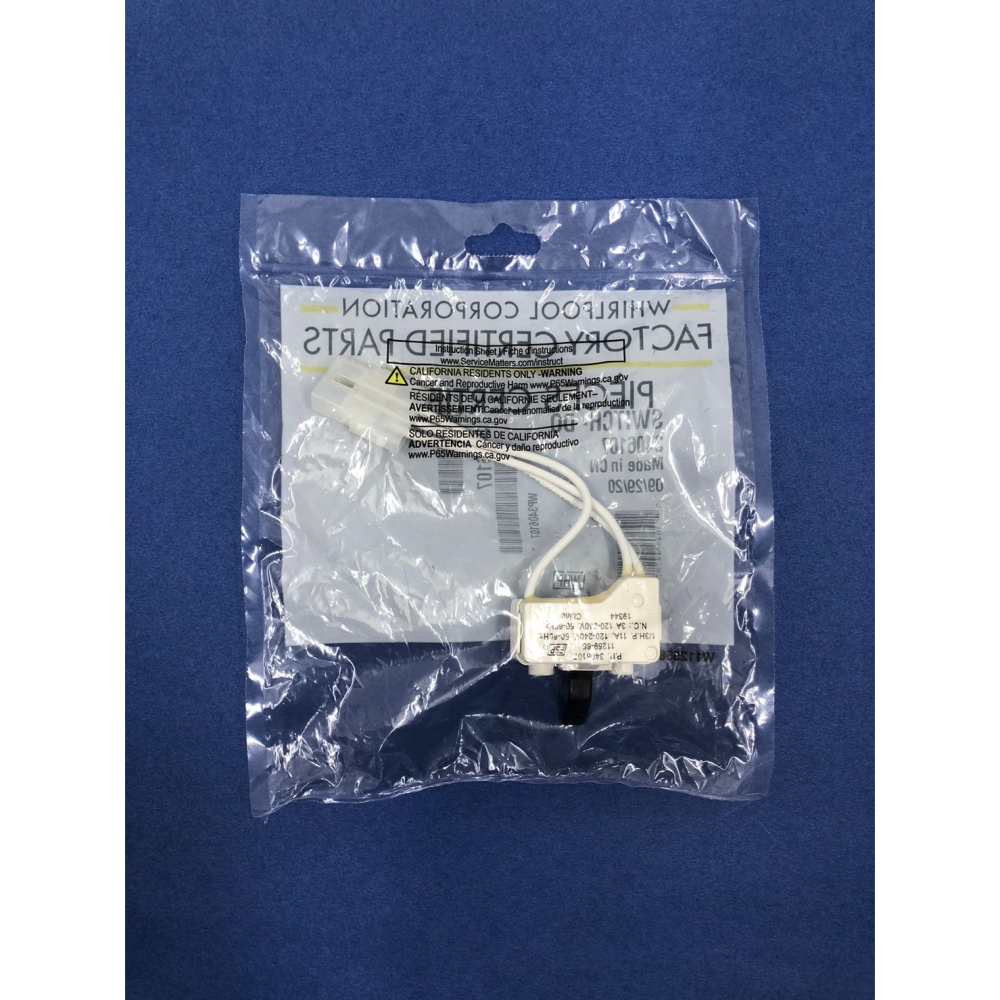 【原廠】 Whirlpool 3406105 3406107 3406109 惠而浦烘乾機門開關 烘衣機門蓋開關 乾衣機-細節圖2