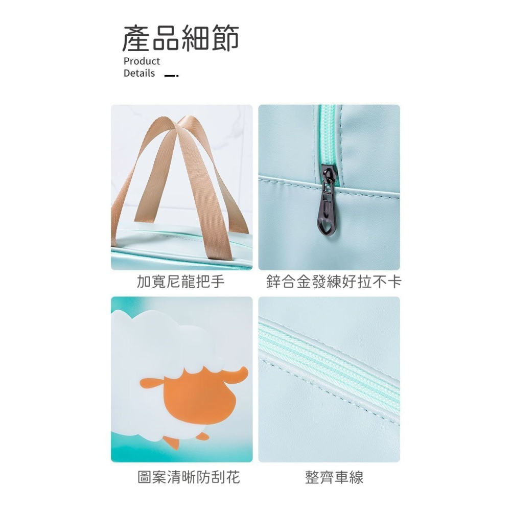 《現貨速出》防水乾濕兩用游泳包 收納袋 收納包 分裝袋 出差 旅遊 行李 盥洗收納 大容量 分層 防水 手提-細節圖3
