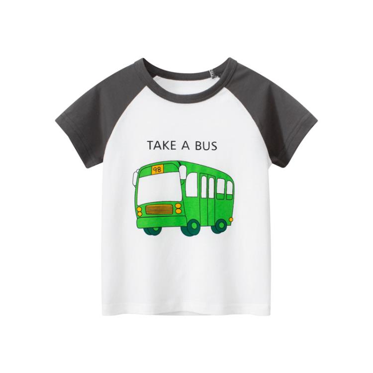 寶貝童裝27kids童裝一手 2023夏季新品兒童短袖T恤小汽車男童衣服-細節圖4