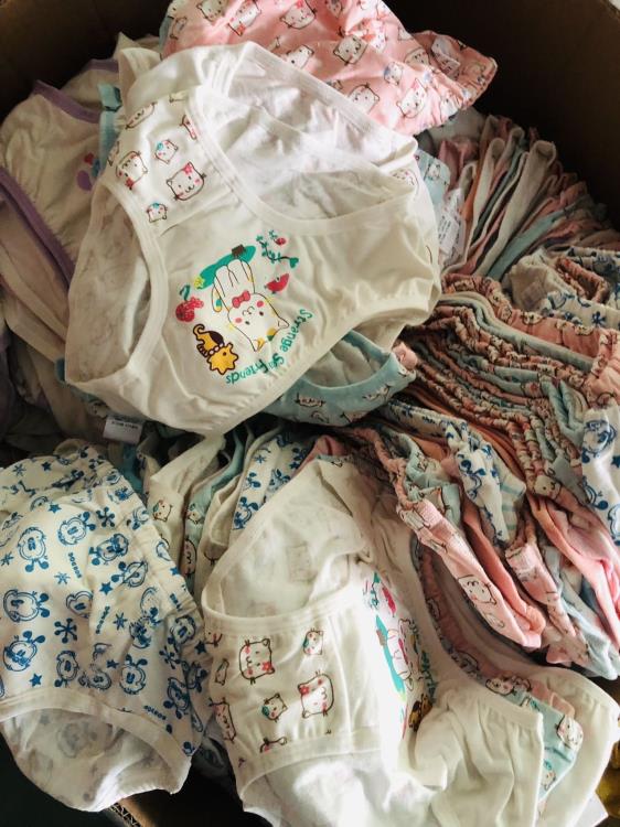 寶貝童裝5件一組，80-140碼兒童內褲95棉女寶寶男寶寶三角褲頭小孩短褲薄-細節圖2