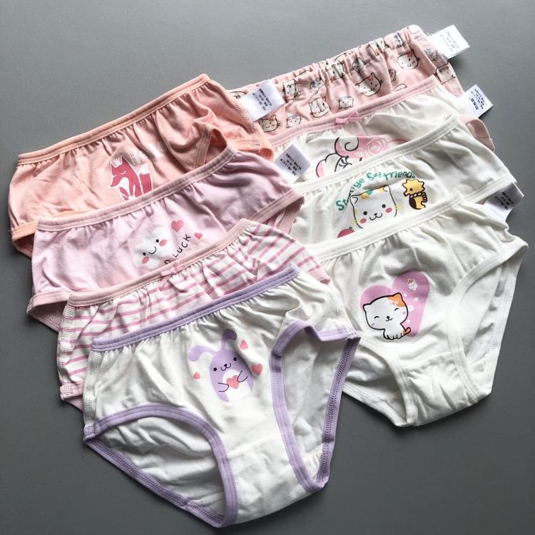 寶貝童裝5件一組，80-140碼兒童內褲95棉女寶寶男寶寶三角褲頭小孩短褲薄-細節圖5