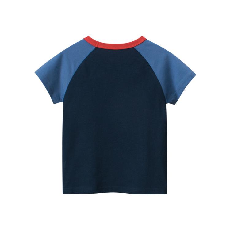 寶貝童裝27kids品牌童裝男短袖T恤 2023夏季新款兒童服裝寶寶衣服-細節圖5