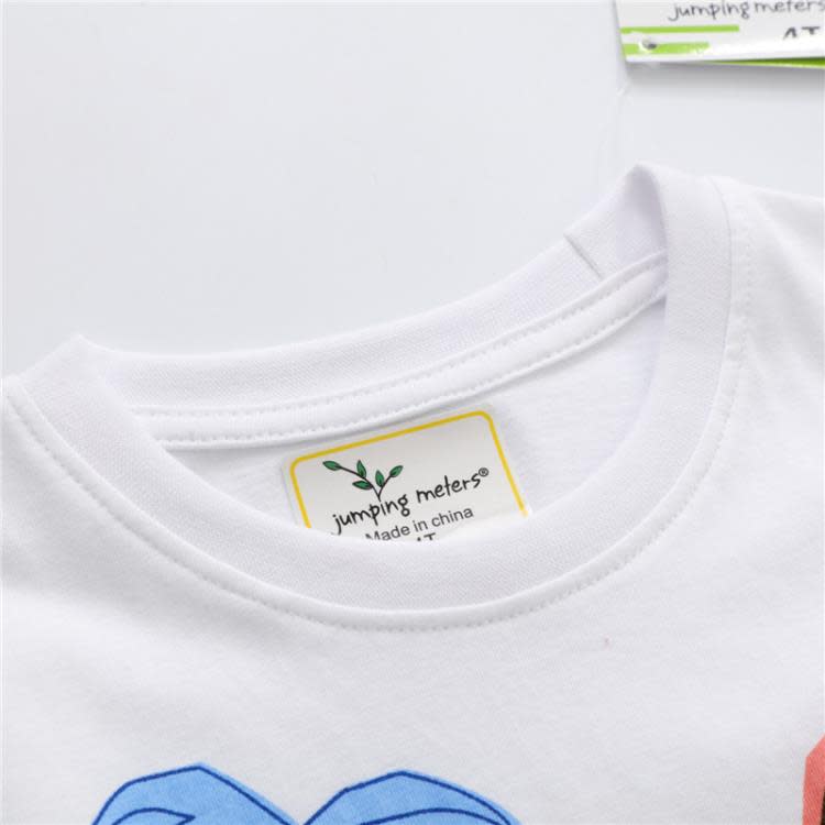 寶貝童裝卡通恐龍印花兒童t恤外貿童裝夏季男童純棉短袖t恤嬰兒半袖1-6歲-細節圖3