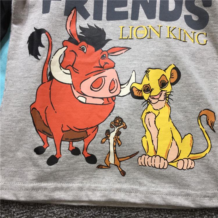 寶貝童裝2019春夏款童裝男童純棉長袖ｔ恤寶寶打底衫卡通兒童秋衣嬰兒上衣-細節圖4