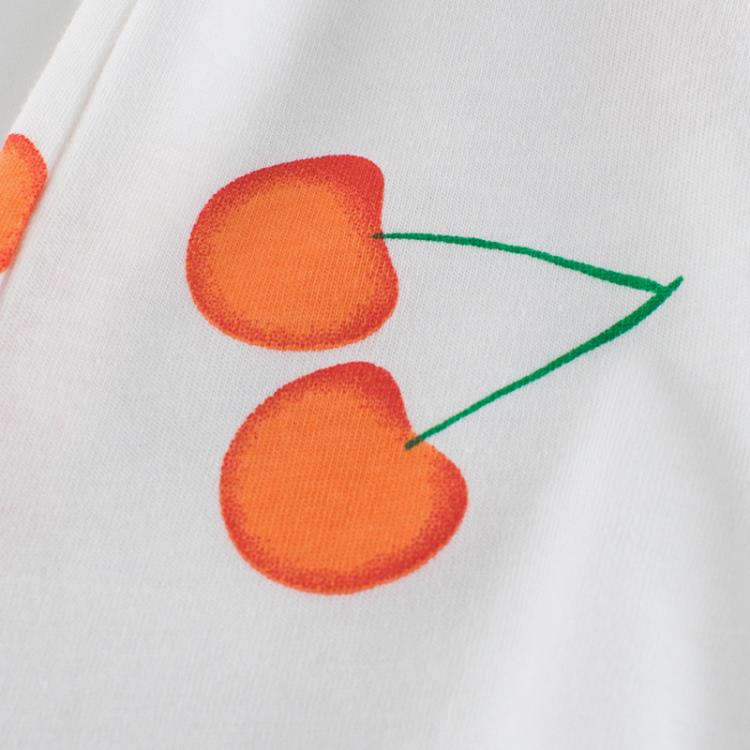 寶貝童裝-1-6歲童裝夏季女童短袖T恤寶寶衣服兒童櫻桃純棉上衣女孩打底衫-細節圖3