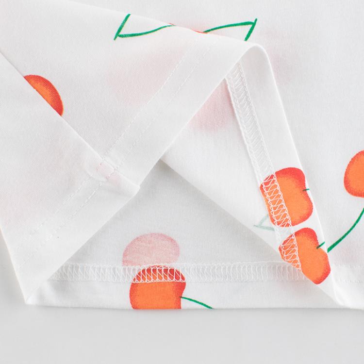 寶貝童裝-1-6歲童裝夏季女童短袖T恤寶寶衣服兒童櫻桃純棉上衣女孩打底衫-細節圖4