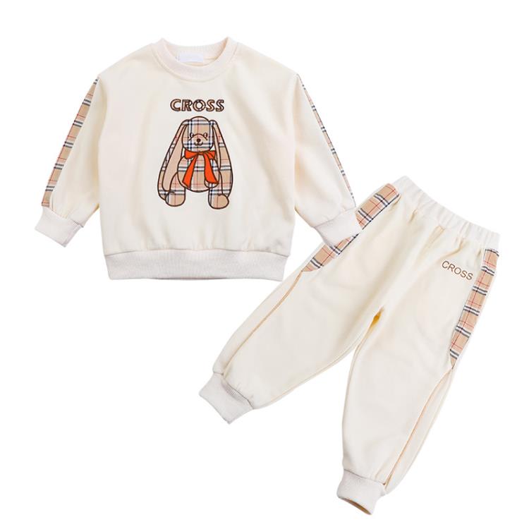 寶貝童裝網紅女寶寶洋氣時髦秋裝女童秋季套裝小童二三歲兒童秋款二件套潮-細節圖5