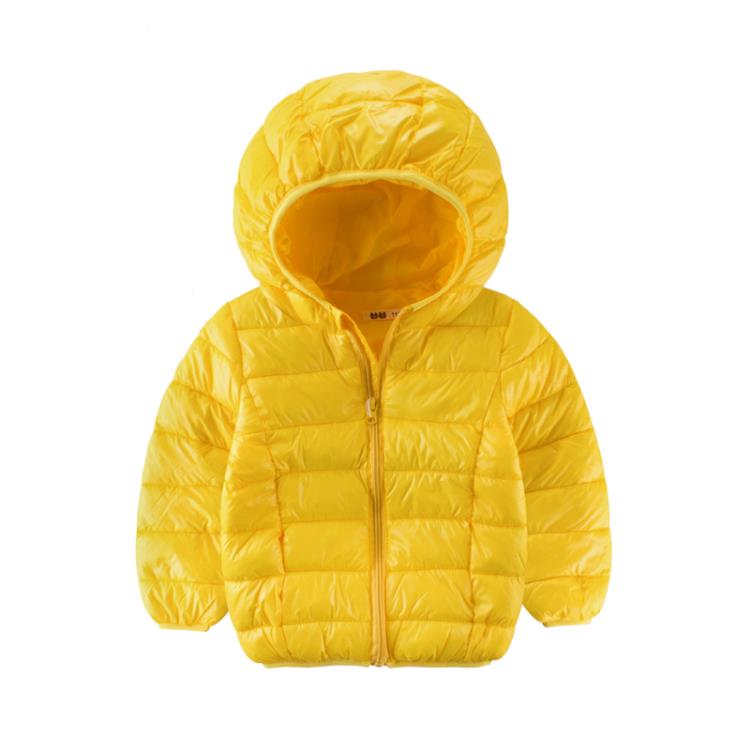 寶貝童裝特價秋冬童裝男童紅色外套兒童連帽衫小寶寶加厚保暖風衣外套-細節圖3