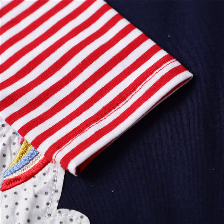 寶貝童裝秋裝童裙寶寶純棉a字裙歐美童裝女童長袖連身裙小女孩休閒公主裙-細節圖4