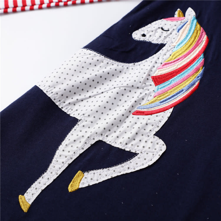 寶貝童裝秋裝童裙寶寶純棉a字裙歐美童裝女童長袖連身裙小女孩休閒公主裙-細節圖5