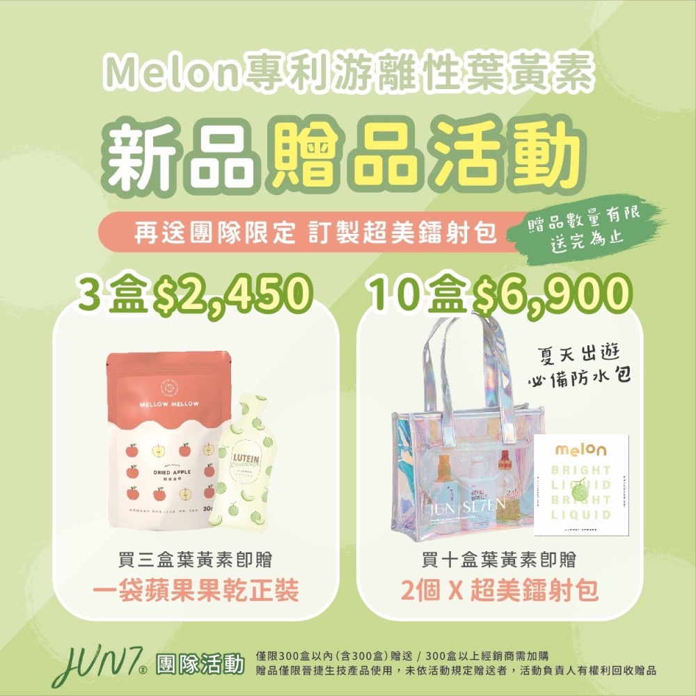新品上市💚 Melon專利游離型葉黃素-首創哈密瓜口味🍈-細節圖7