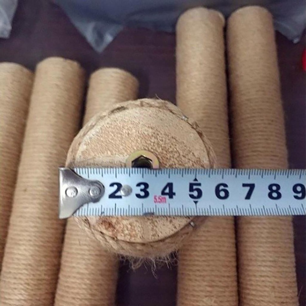 主子的柱子奴才換！Diy 替換貓抓柱 貓跳台 貓抓柱 貓爬架 定制配件 劍麻柱 替換貓抓柱 實木貓抓柱(螺絲賣場)-細節圖3