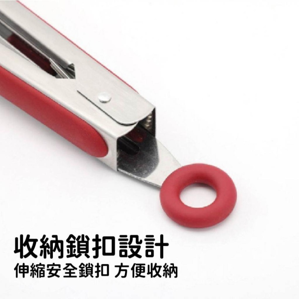 矽膠食物夾食品夾 廚房食物夾 矽膠不傷鍋 餐廳烘焙防燙夾子 料理烤肉燒烤夾 燒烤烤肉夾 食品耐熱 防燙 烘焙 廚房用具-細節圖3