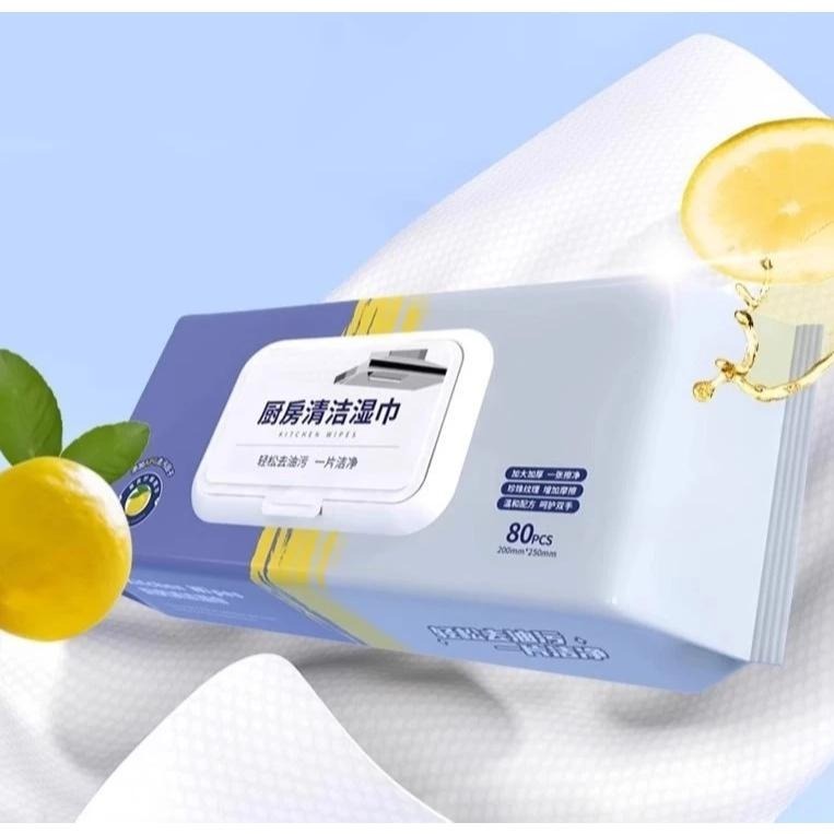 廚房濕紙巾 廚房濕巾 清潔抹布 80抽 10抽 紙巾 萬用去汙巾 清潔黑科技 去油汙 80抽 大包 小包 紙巾-細節圖9