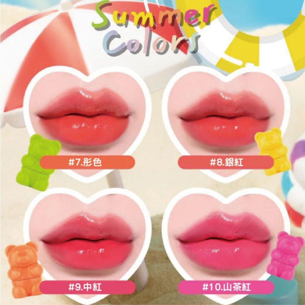 泰國代購 看他可愛我就買了~Cathy Doll 閃亮小熊迷你口紅 潤唇膏 口紅 迷你口紅 化妝品 彩妝 美妝-細節圖5