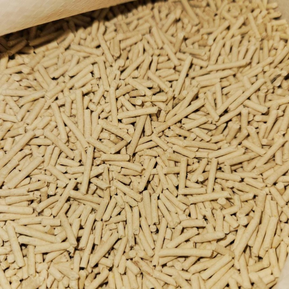 這是一款很普通的純豆腐砂因為測試後還不致於到很爛所以就來賣看看~寵物部長 貓砂 貓沙 豆腐沙 豆腐砂 礦砂 原味 綠茶-細節圖3