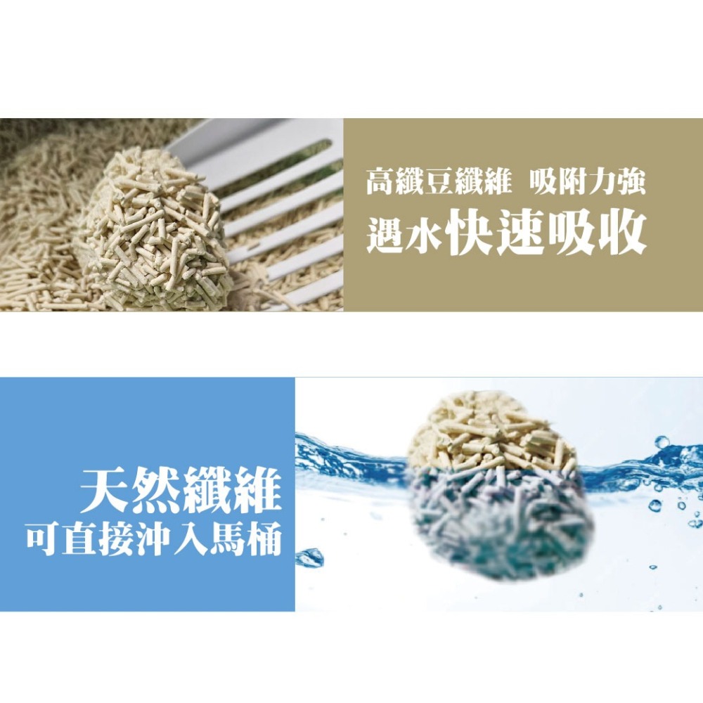 高纖豆豆 吸水鎖味 散發清香 貓砂 豆腐砂 貓沙 豆腐沙 寵物用品 低粉塵 除臭 三秒凝結-細節圖4