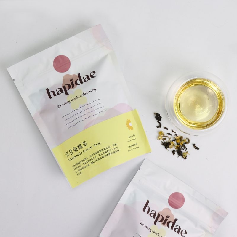 【hapidae】洋甘菊綠茶-經典特色茶系列(茶包/3g/15入)-細節圖3