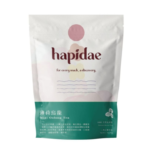 【hapidae】薄荷烏龍-經典特色茶系列(茶包/3g/15入)