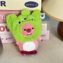 韓國動畫卡通 Pororo Loopy 15公分粉紅色海貍娃娃 吊飾 鑰匙扣 海狸毛絨玩具 交換禮物 兒童禮物禮物-規格圖11