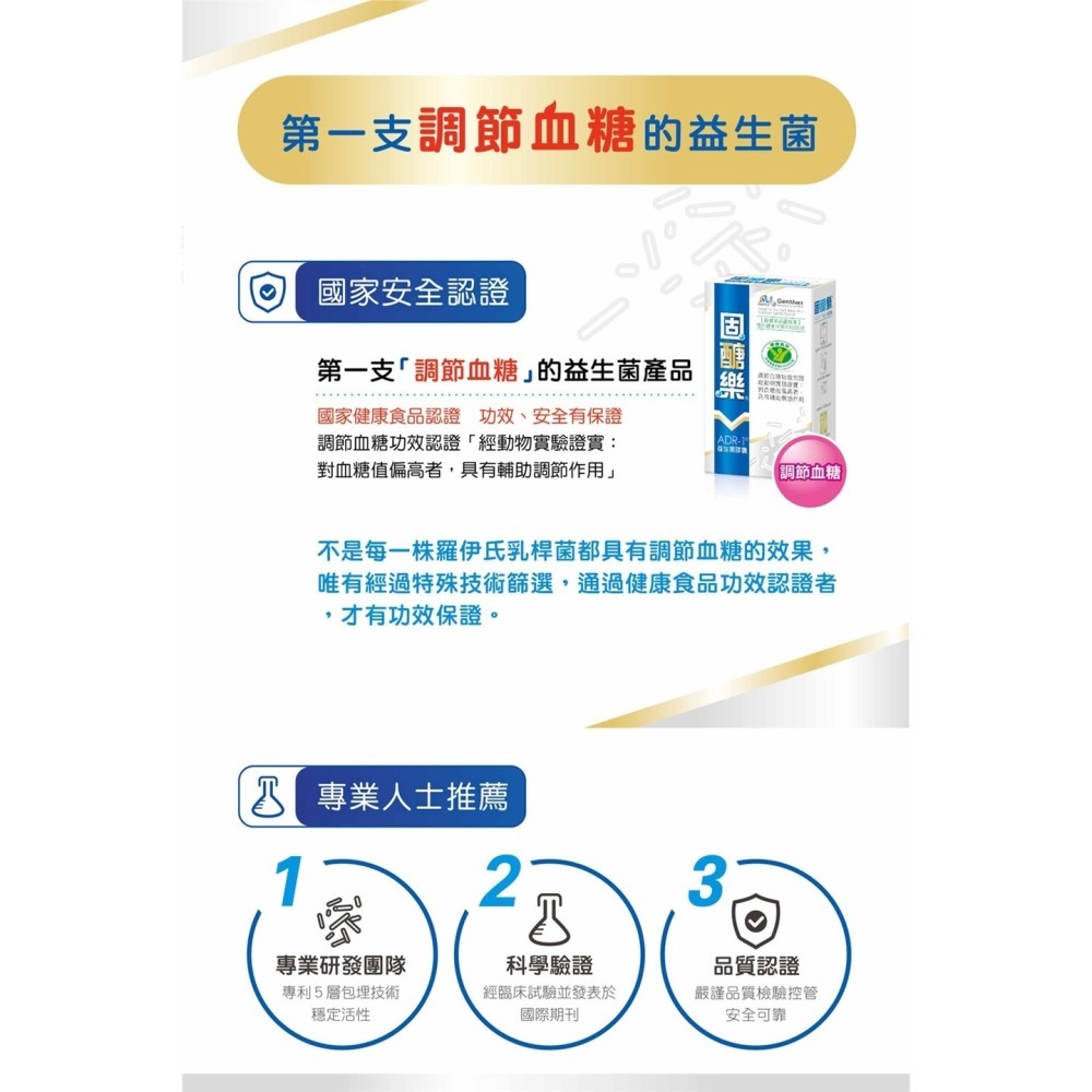 【誠意中西藥局】 景岳生技 固醣樂 益生菌 30顆/盒-細節圖3