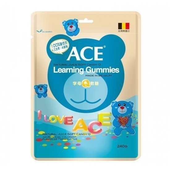 【誠意中西藥局】ACE Q軟糖 240G大包裝（60小包)-細節圖2