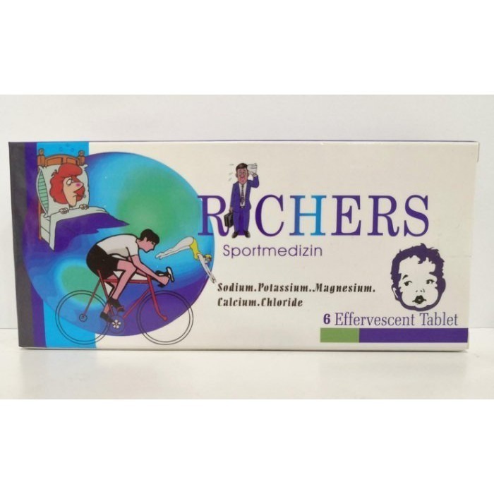 【誠意中西藥局】德國進口RICHERS 樂解電解質發泡錠 6錠-細節圖2