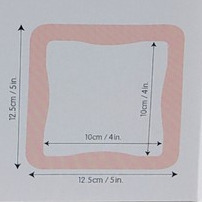 【誠意中西藥局】史耐輝敷料 (滅菌) 1片入 12.5*12.5cm  /7.5CM*7.5 /10cm*10cm-細節圖4