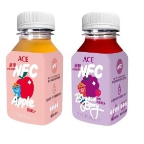 【誠意中西藥局】 ACE NFC 鮮榨果汁 200ml 蘋果汁/蘋果波森莓汁-細節圖2