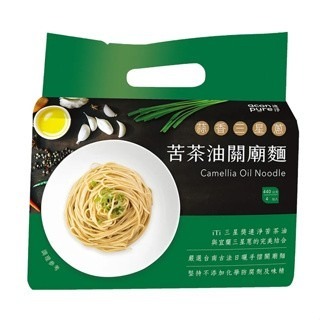 連淨苦茶油關廟麵(蒜香三星蔥)