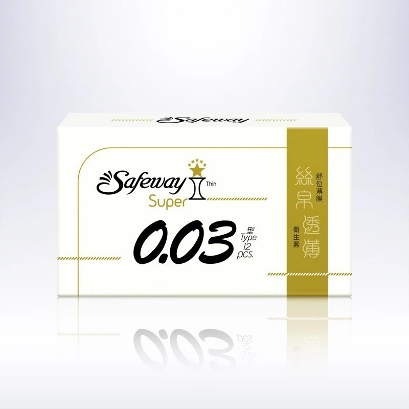 【誠意中西藥局】Safeway 舒位薄膜衛生套 絲帛透薄型003-規格圖1