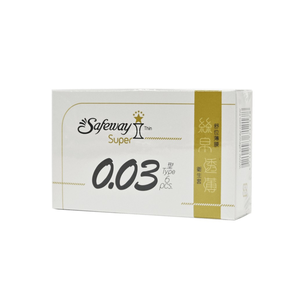 【誠意中西藥局】Safeway 舒位薄膜衛生套 絲帛透薄型003-規格圖2
