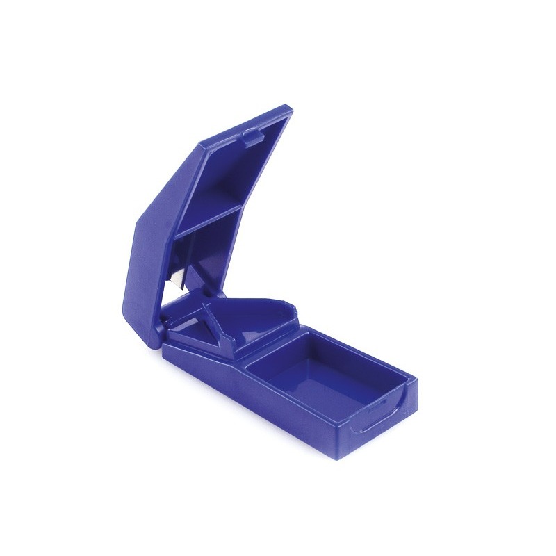 【誠意中西藥局】旅行家便利切藥器(藍)-細節圖3